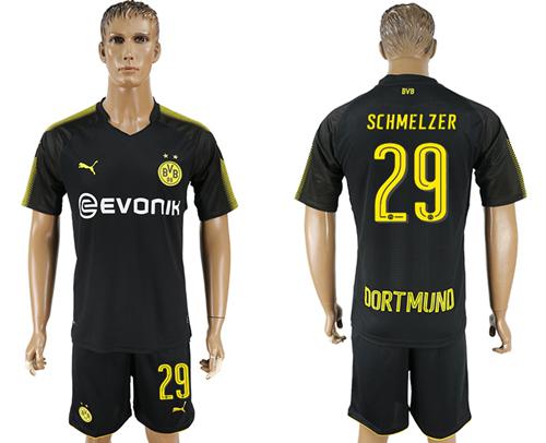 Dortmund #29 Schmelzer Away Soccer Club Jersey - Click Image to Close